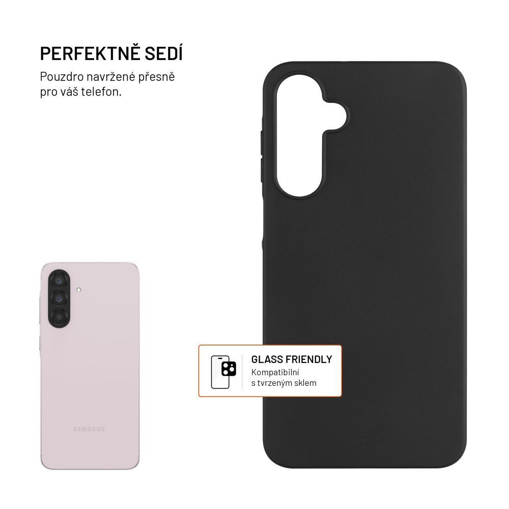 FIXED Restory TPU tok Samsung Galaxy A56 5G készülékhez, fekete