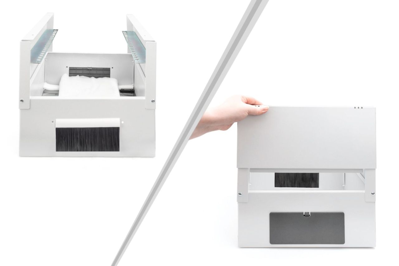 Digitus DN-49104 Falra szerelhető Rackszekrény Grey Digitus DN-49104 Falra szerelhető Rackszekrény Grey