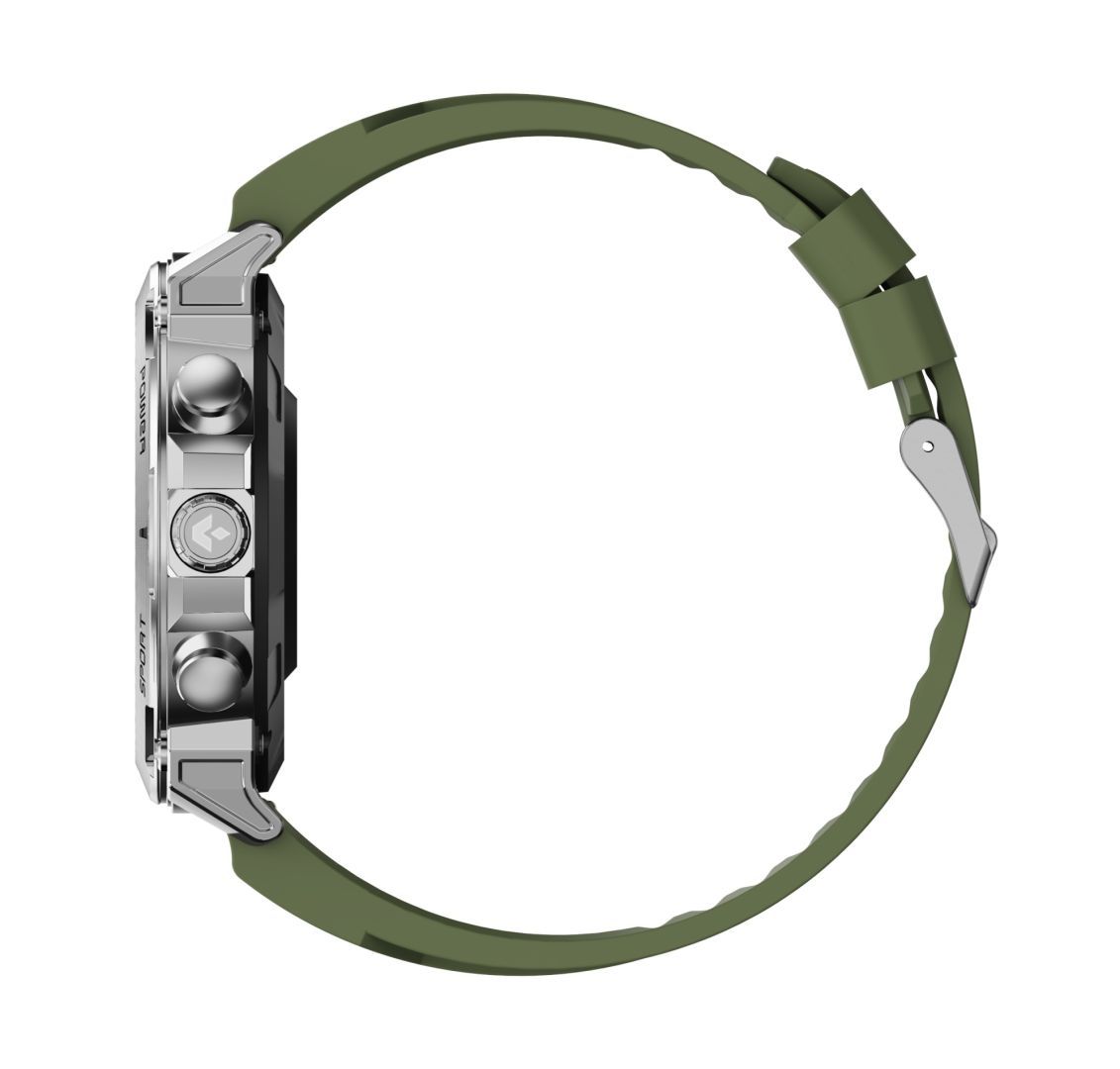 GARETT Atom Smartwatch Silver Steel GARETT Atom Smartwatch Silver Steel