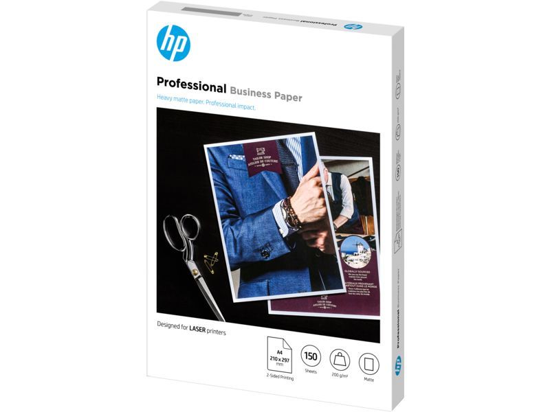 HP Professional Matte 200g A4 150db Matt Fotópapír HP Professional Matte 200g A4 150db Matt Fotópapír