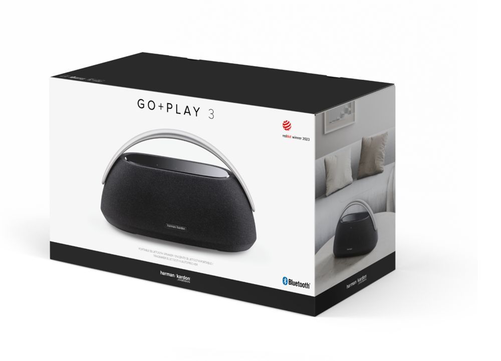 harman/kardon Go+ Play 3 Bluetooth Portable Speaker Black harman/kardon Go+ Play 3 Bluetooth Portable Speaker Black