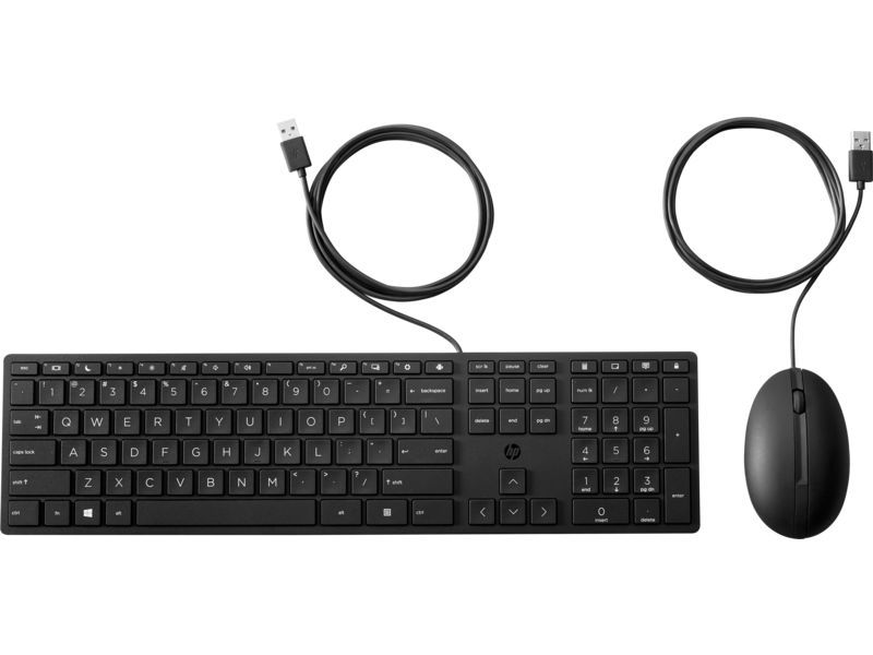 HP 320MK Wired Keyboard and Mouse Black HU HP 320MK Wired Keyboard and Mouse Black HU