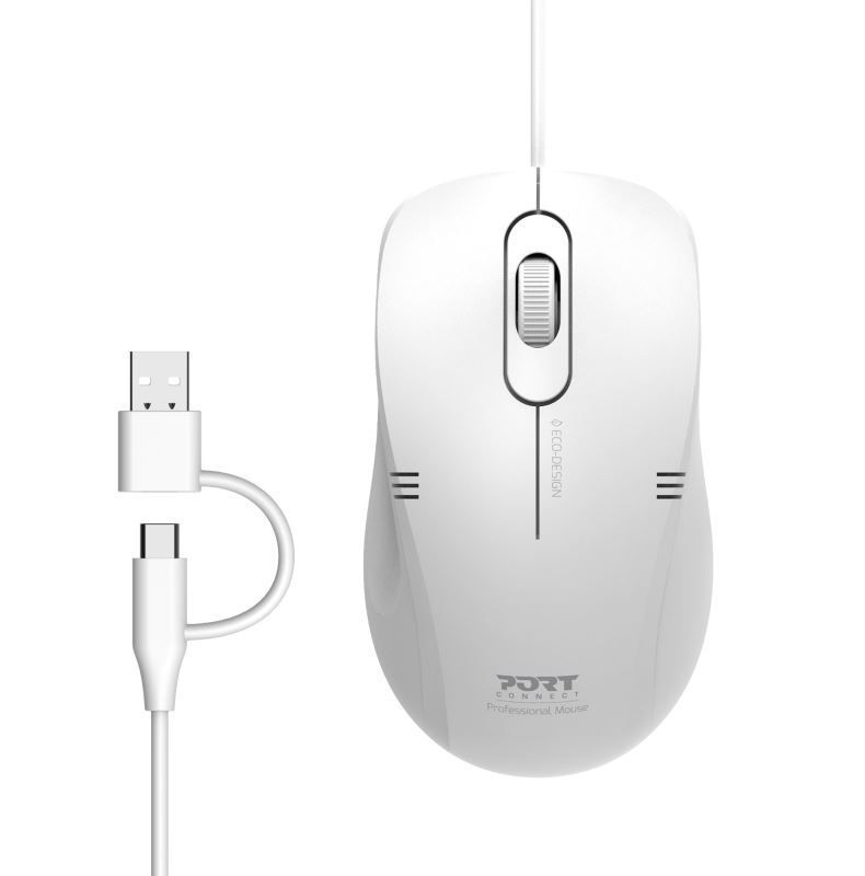 Port Designs Pro Lite mouse White