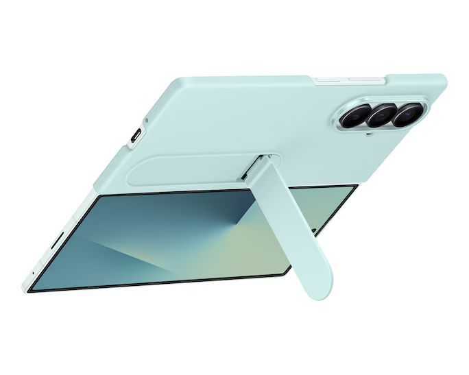 Samsung Galaxy Z Fold7 Silicone Case Light Cyan Samsung Galaxy Z Fold7 Silicone Case Light Cyan