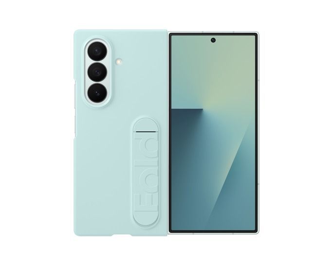 Samsung Galaxy Z Fold7 Silicone Case Light Cyan Samsung Galaxy Z Fold7 Silicone Case Light Cyan