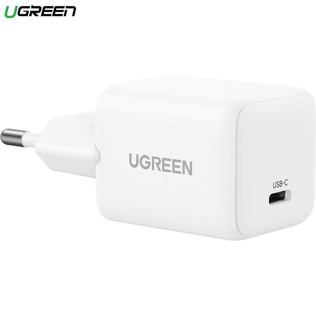 UGREEN X513 30W GAN 1x USB-C Mains Charger White UGREEN X513 30W GAN 1x USB-C Mains Charger White