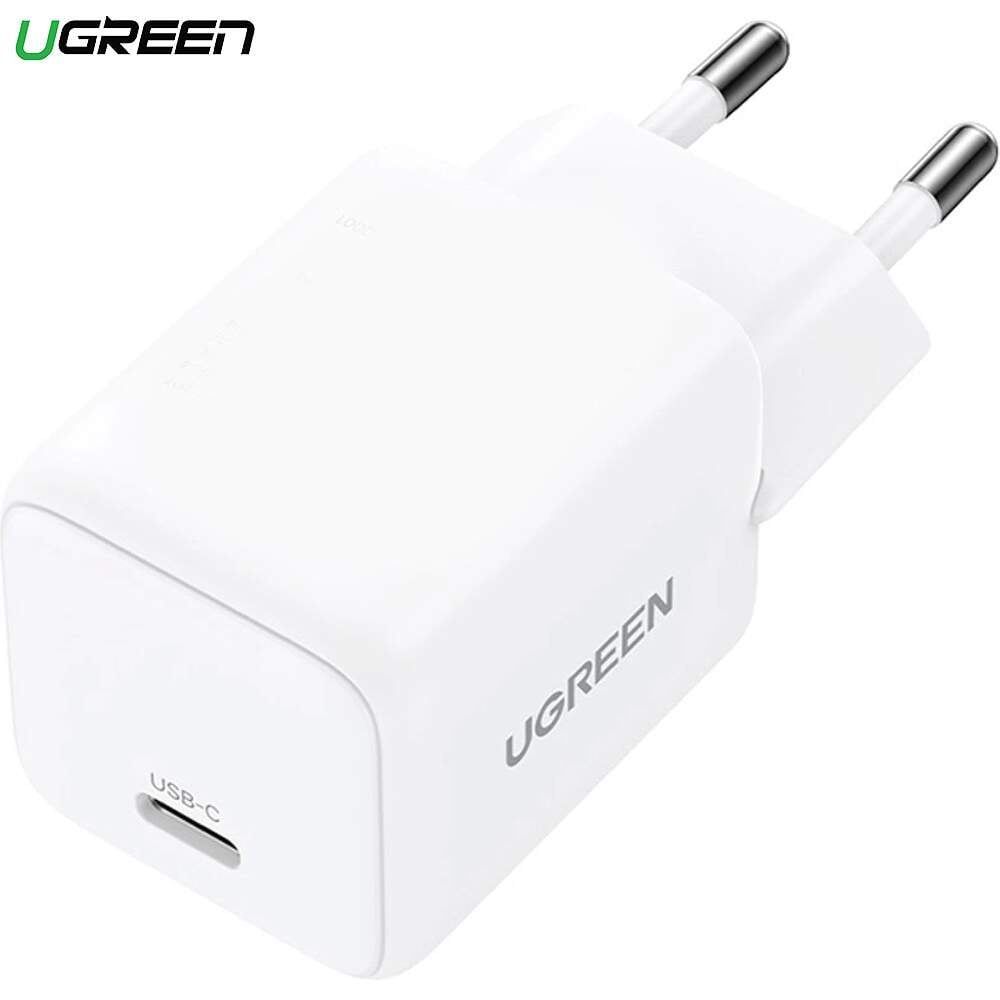 UGREEN X513 30W GAN 1x USB-C Mains Charger White UGREEN X513 30W GAN 1x USB-C Mains Charger White