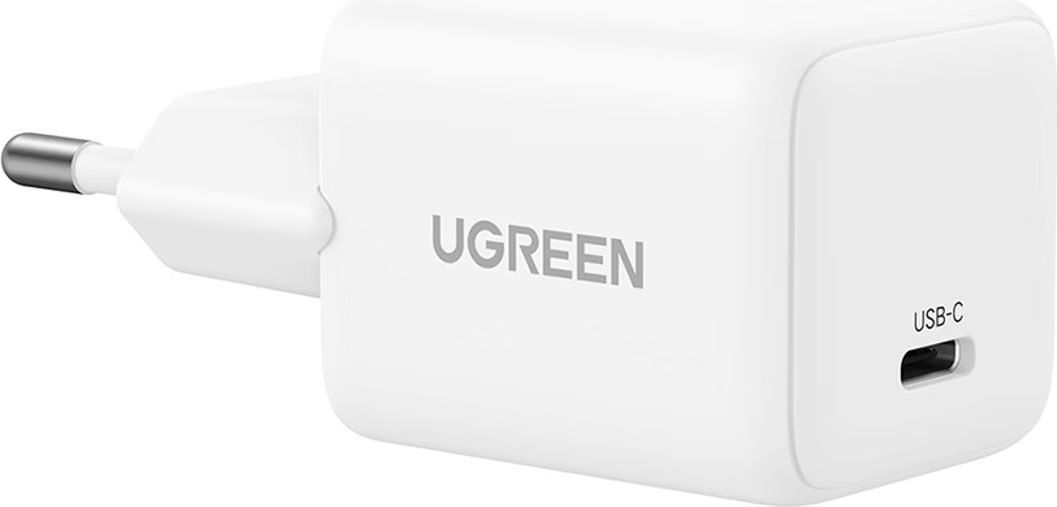 UGREEN X513 30W GAN 1X USB-C Mains Charger+1M USB-C Cable White