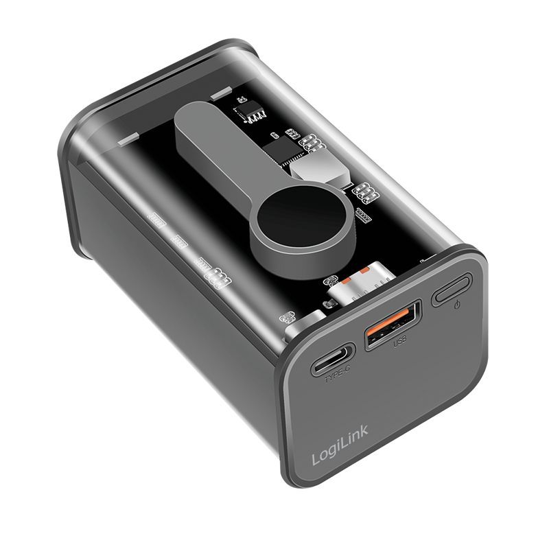 Logilink 10000 mAh PowerBank Grey Logilink 10000 mAh PowerBank Grey