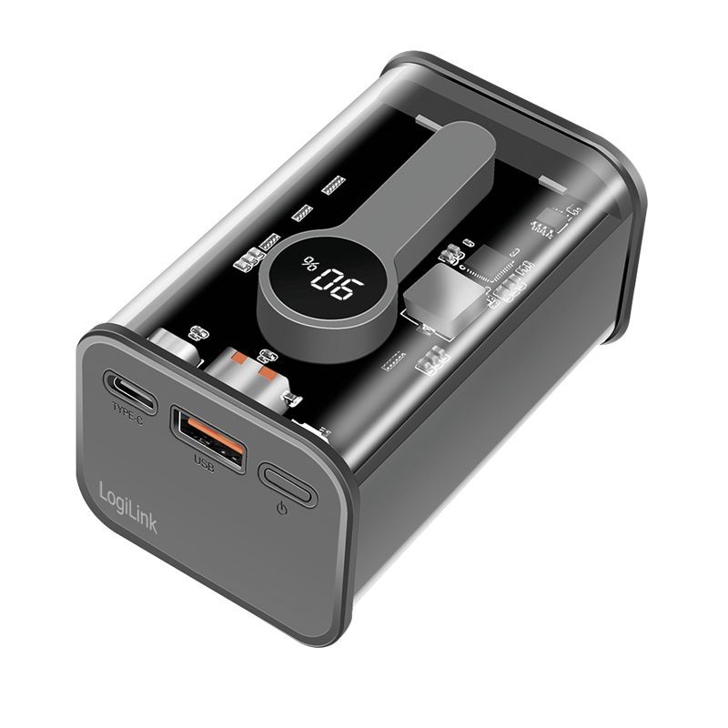 Logilink 10000 mAh PowerBank Grey Logilink 10000 mAh PowerBank Grey