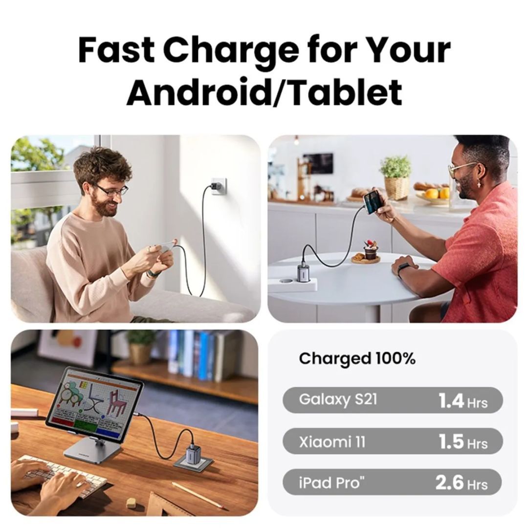 UGREEN X512 20W 1X USB-C Power Adapter Grey