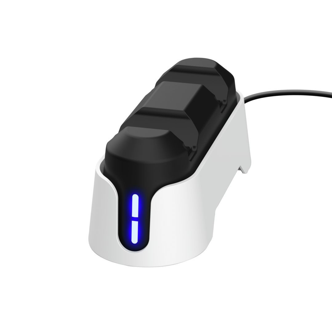 Trust GXT 228 Dual charging dock for PS5 controllers White Trust GXT 228 Dual charging dock for PS5 controllers White