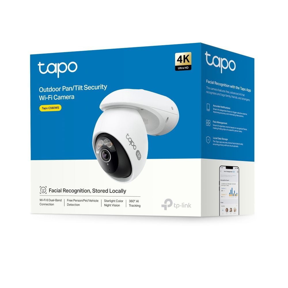 TP-Link Tapo C560WS Outdoor Pan/Tilt Security WiFi Camera