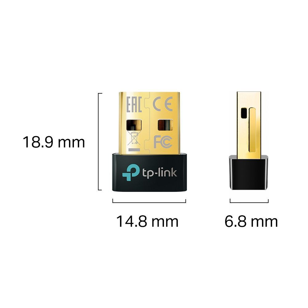 TP-Link UB5A Bluetooth 5.0 USB Adapter Black TP-Link UB5A Bluetooth 5.0 USB Adapter Black