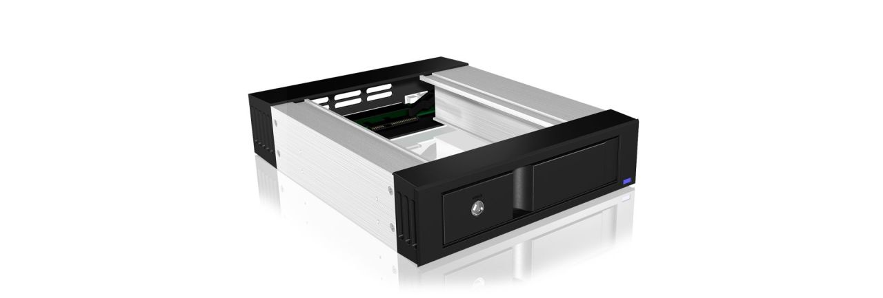 Raidsonic IcyBox IB-158SSK-B Trayless Mobil Rack for 3,5" SATA HDDs Raidsonic IcyBox IB-158SSK-B Trayless Mobil Rack for 3,5" SATA HDDs