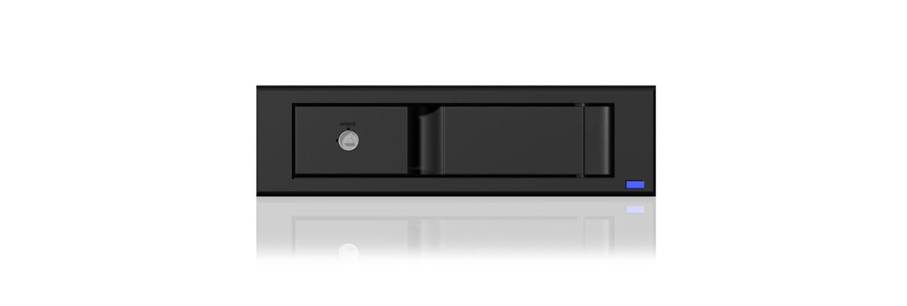 Raidsonic IcyBox IB-158SSK-B Trayless Mobil Rack for 3,5" SATA HDDs Raidsonic IcyBox IB-158SSK-B Trayless Mobil Rack for 3,5" SATA HDDs