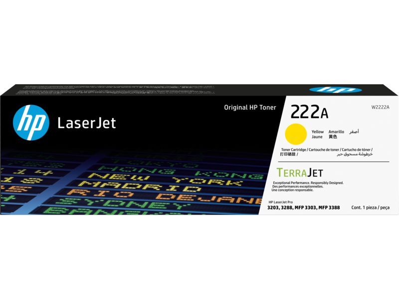 HP 222A Yellow toner HP 222A Yellow toner
