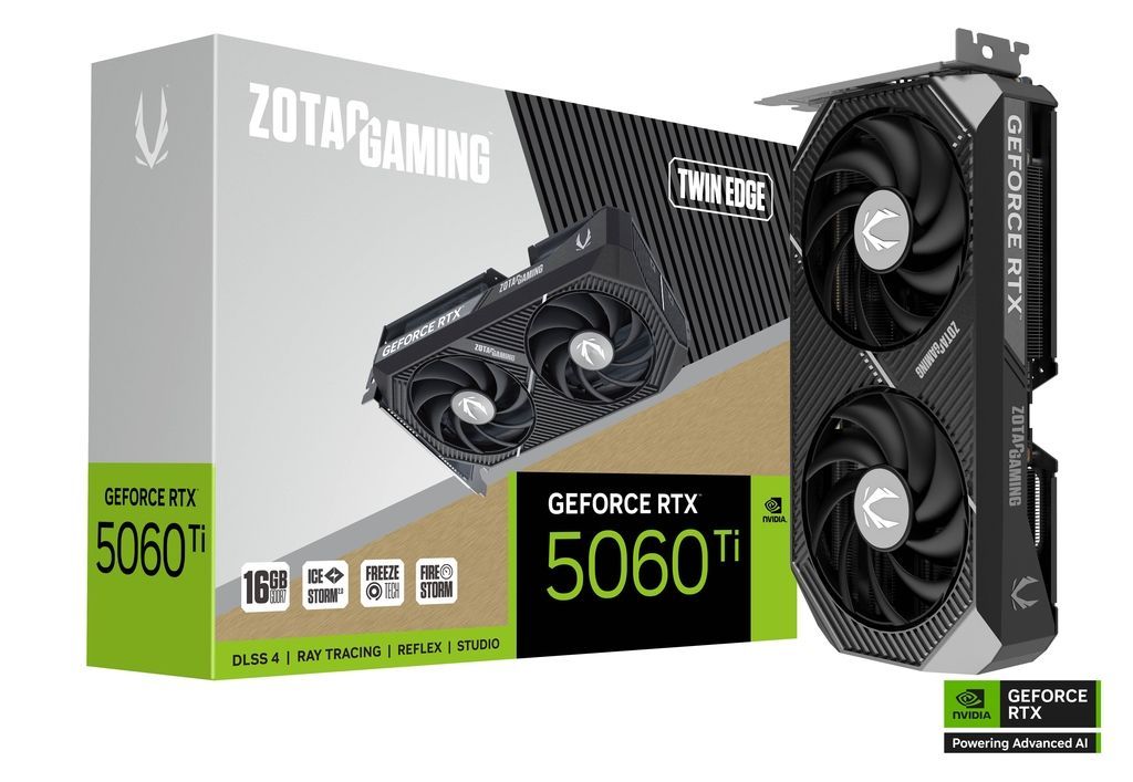 Zotac GeForce RTX5060 Ti 16GB DDR7 Twin Edge