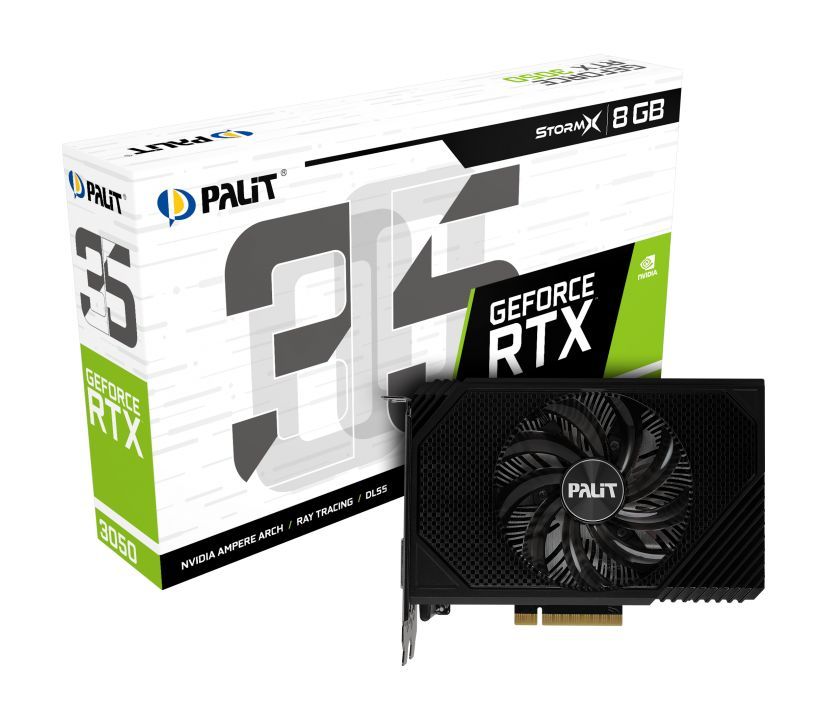 Palit GeForce RTX3050 8GB DDR6 StormX Palit GeForce RTX3050 8GB DDR6 StormX