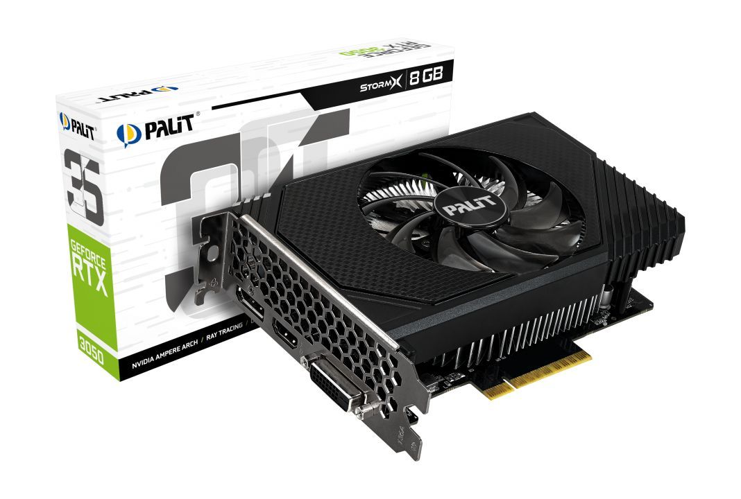Palit GeForce RTX3050 8GB DDR6 StormX Palit GeForce RTX3050 8GB DDR6 StormX