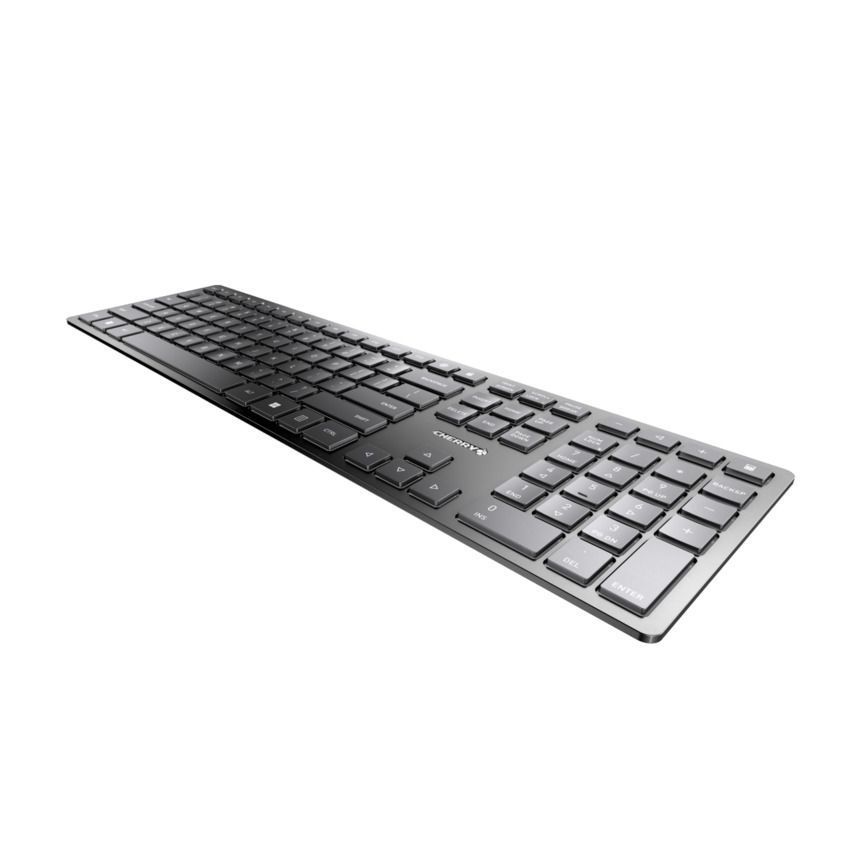 Cherry KW 9100 Slim wireless billentyűzet Black UK Cherry KW 9100 Slim wireless billentyűzet Black UK