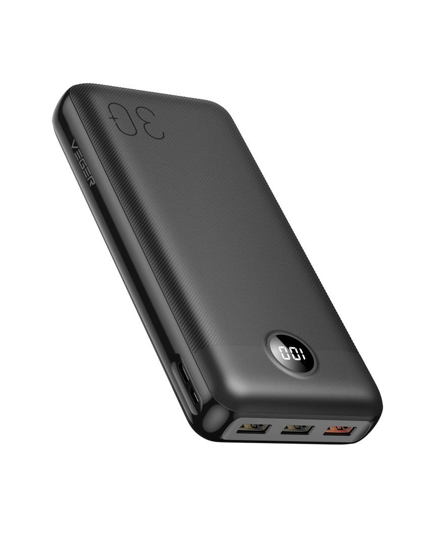 Veger VP3008PD L30 30000mAh Powerbank Black Veger VP3008PD L30 30000mAh Powerbank Black