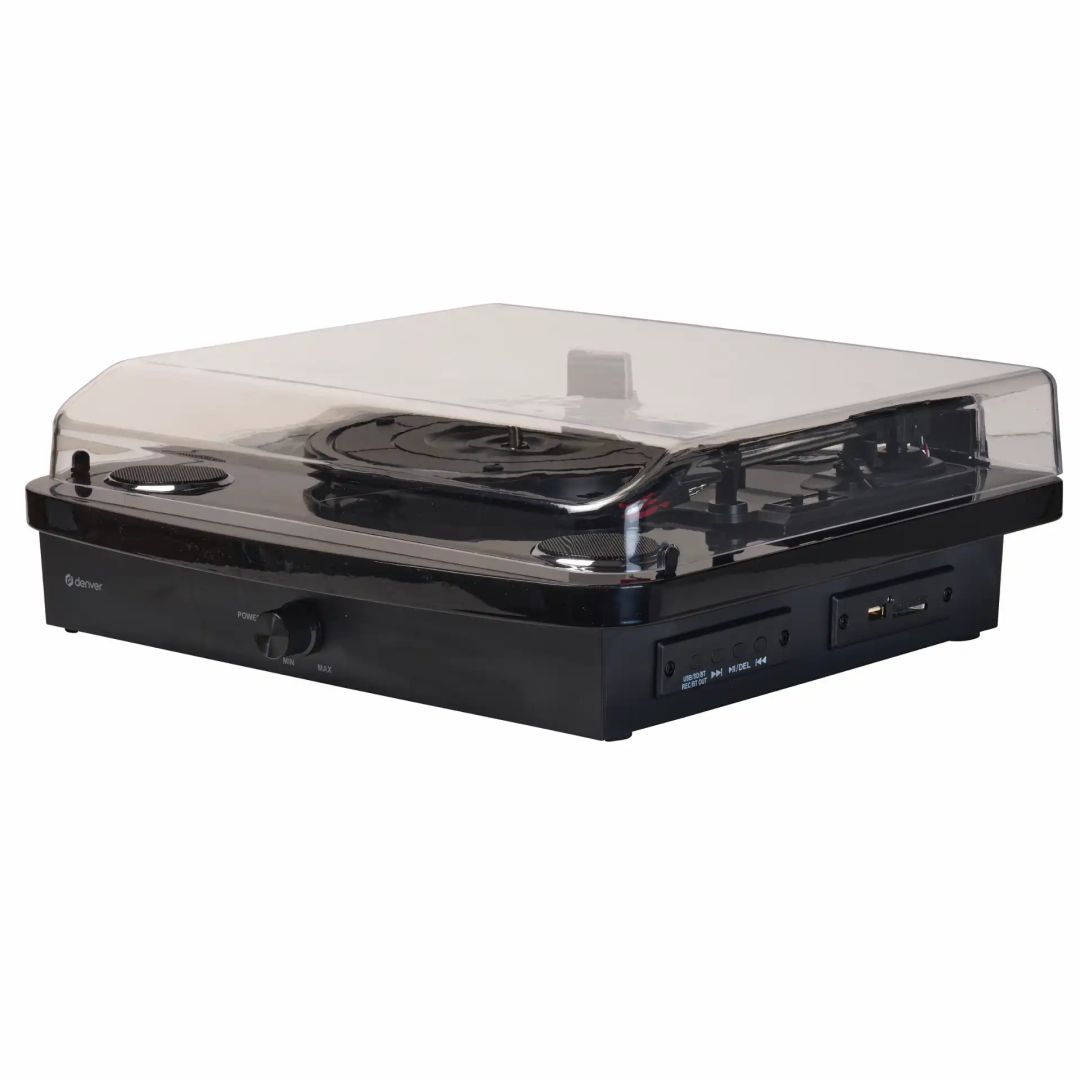 Denver VPL-230B Retro Turntable Black