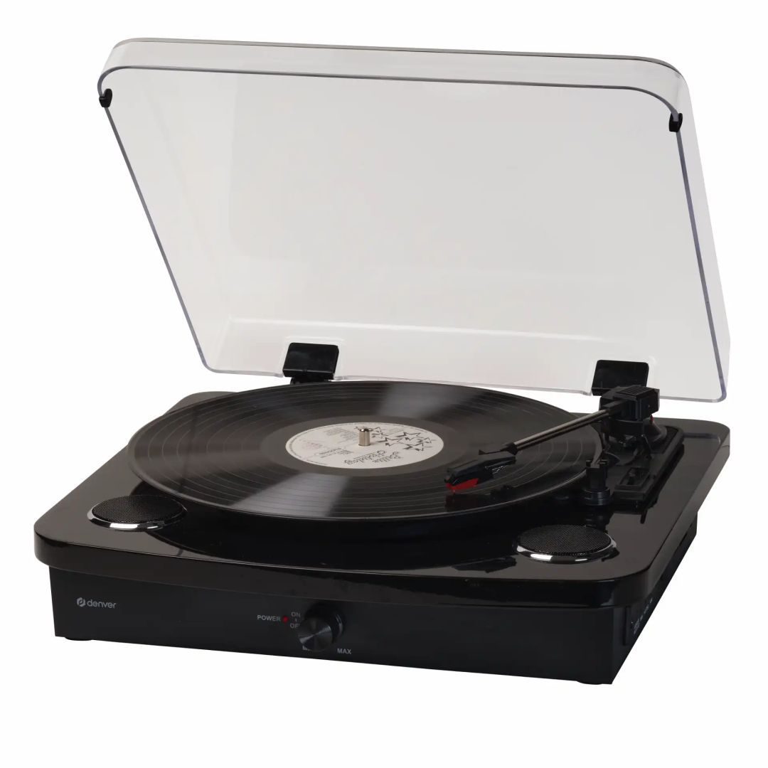 Denver VPL-230B Retro Turntable Black