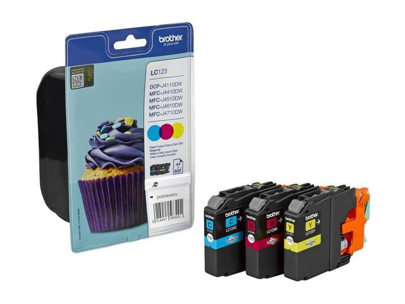Brother LC123 Colorpack tintapatron Brother LC123 Colorpack tintapatron