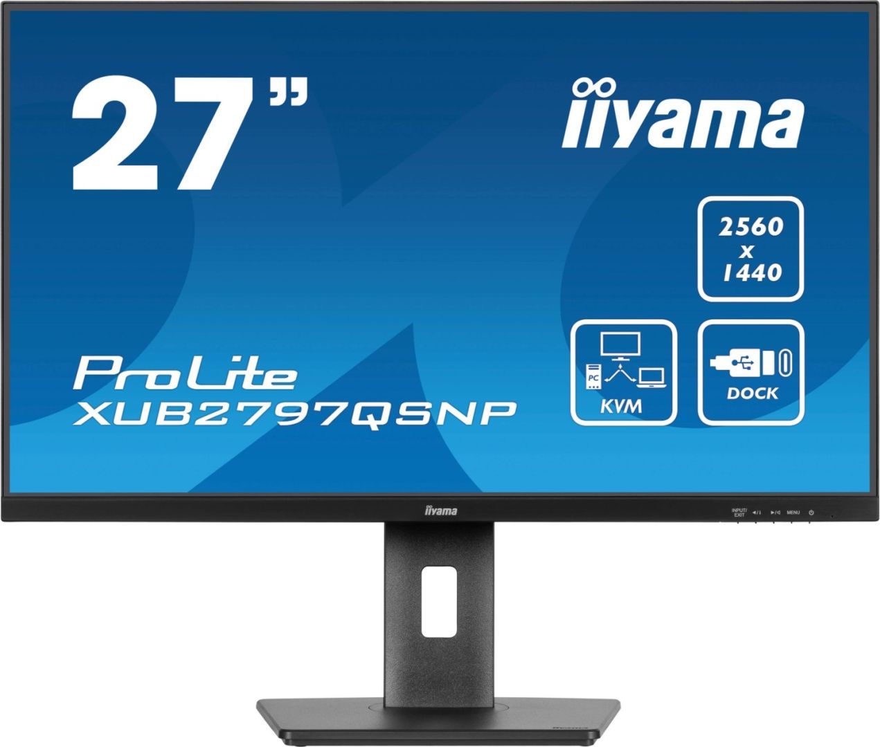 iiyama 27"XUB2797QSNP-B1 IPS LED iiyama 27"XUB2797QSNP-B1 IPS LED