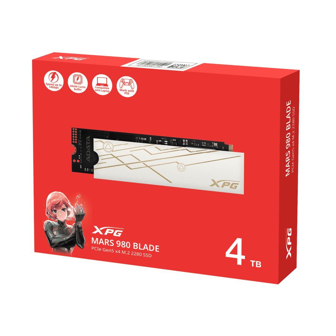 A-Data 4TB M.2 2280 NVMe Mars 980 Blade