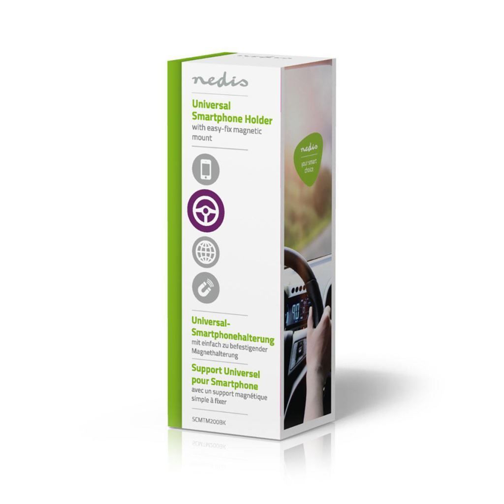 Nedis Universal Smartphone Holder Black Nedis Universal Smartphone Holder Black