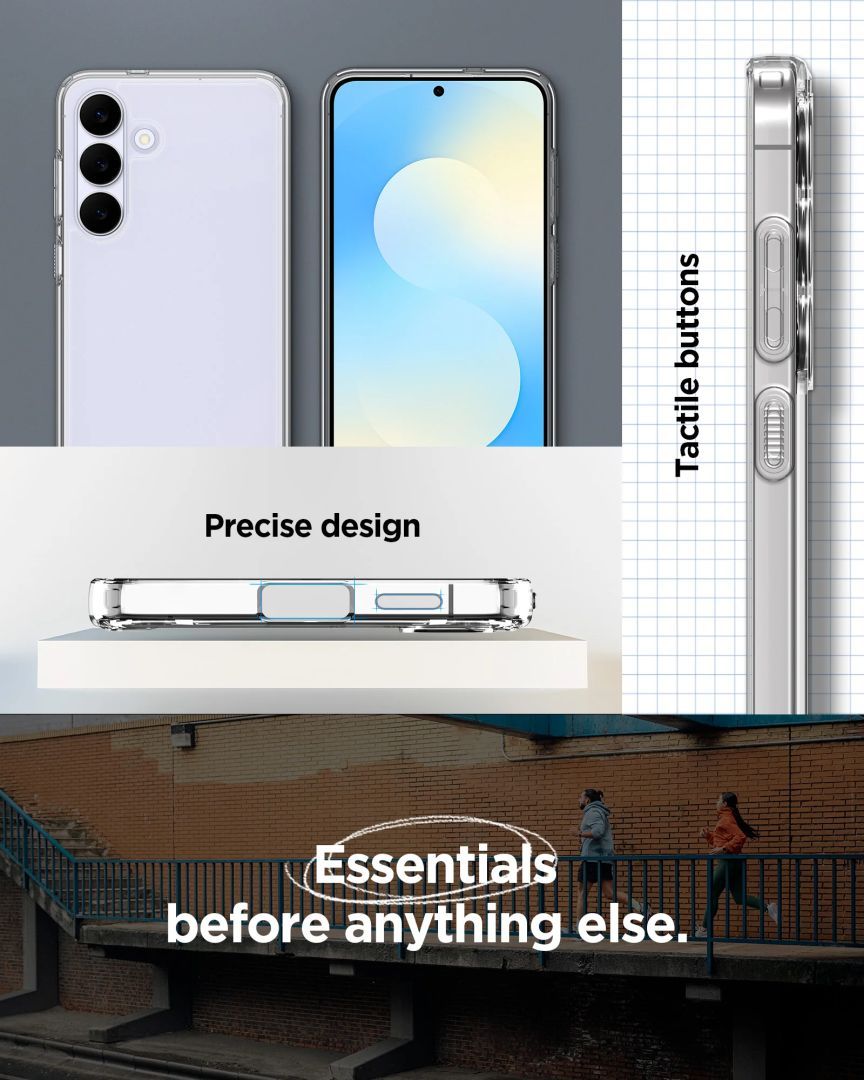 Spigen Ultra Hybrid for Samsung Galaxy S25 FE Crystal Clear