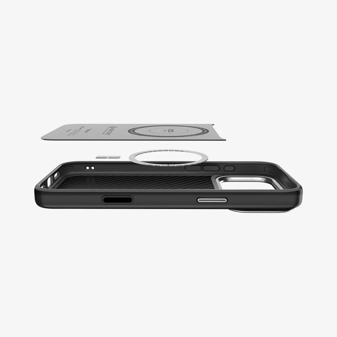 Spigen Enzo Aramid T case for iPhone 17 Pro Max Black