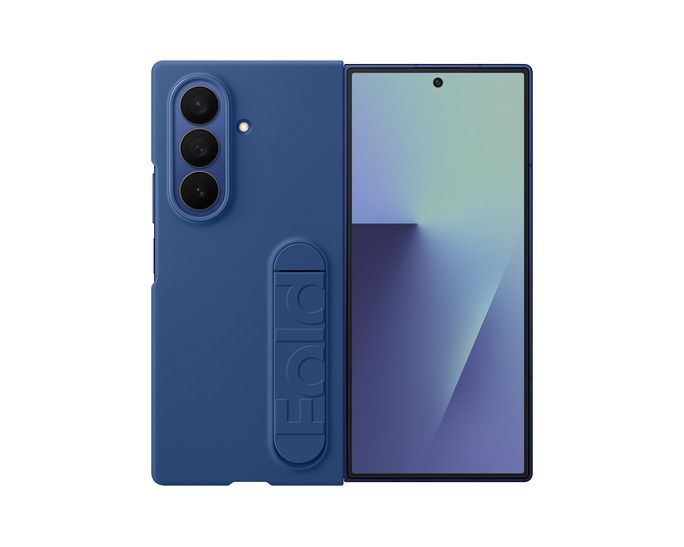 Samsung Galaxy Z Fold7 Silicone Case Blue Samsung Galaxy Z Fold7 Silicone Case Blue