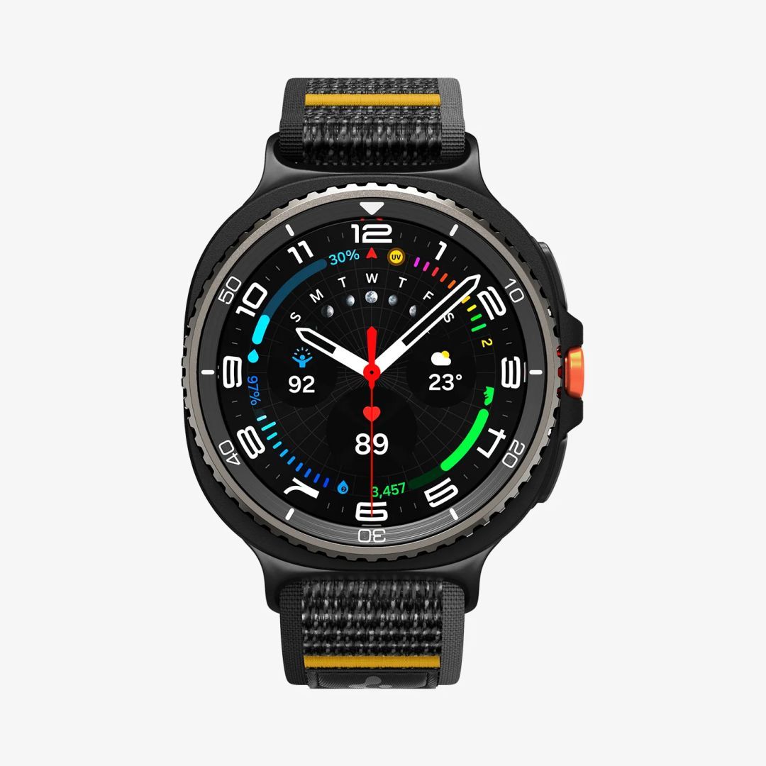 Spigen Athlex Air Active Band for Samsung Galaxy Watch 8 46mm/44mm/40mm Black