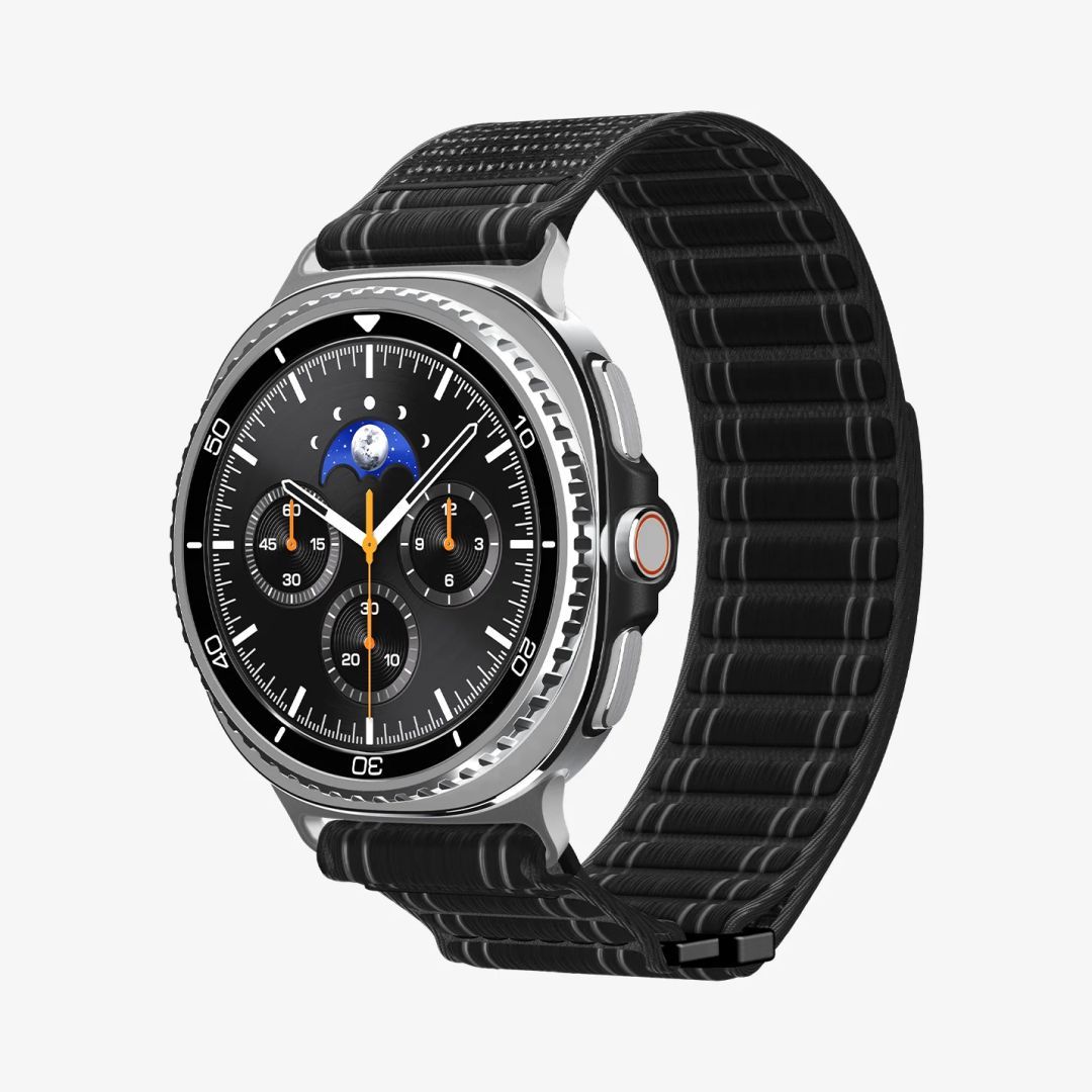 Spigen Fabric Band for Samsung Galaxy Watch 8 46mm/44mm/40mm Black Spigen Fabric Band for Samsung Galaxy Watch 8 46mm/44mm/40mm Black