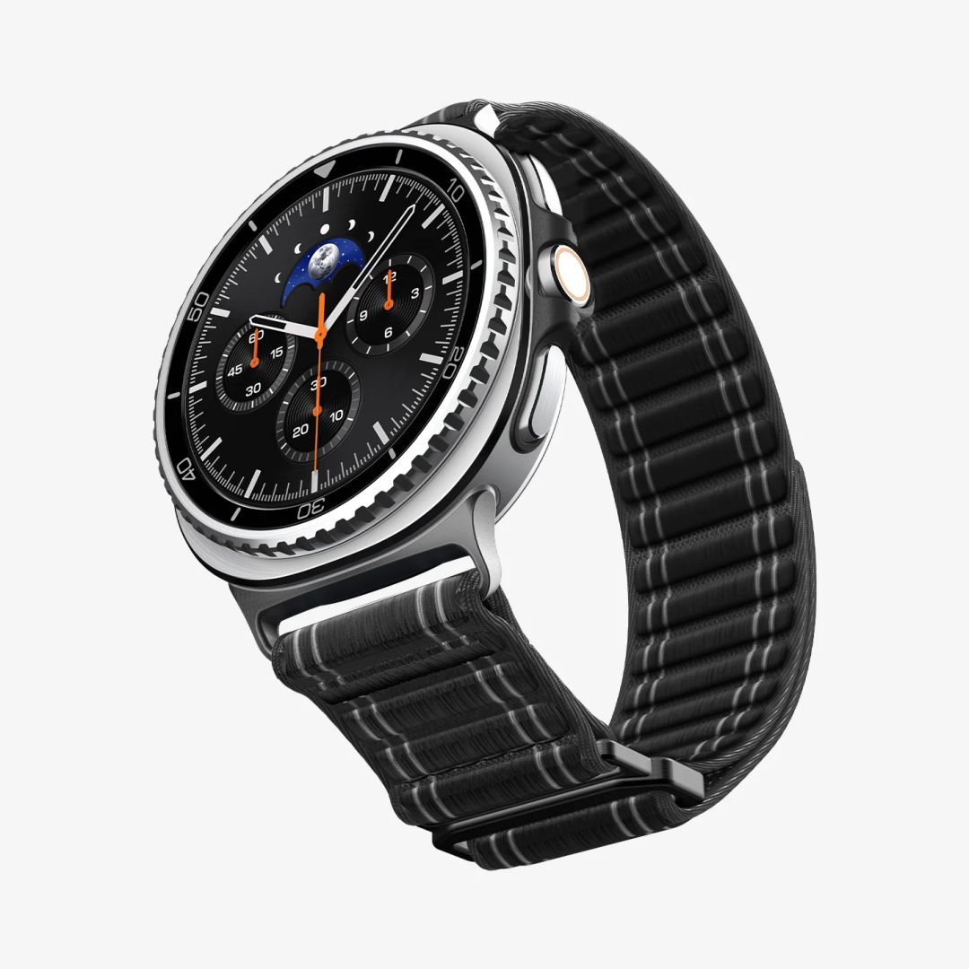 Spigen Fabric Band for Samsung Galaxy Watch 8 46mm/44mm/40mm Black Spigen Fabric Band for Samsung Galaxy Watch 8 46mm/44mm/40mm Black