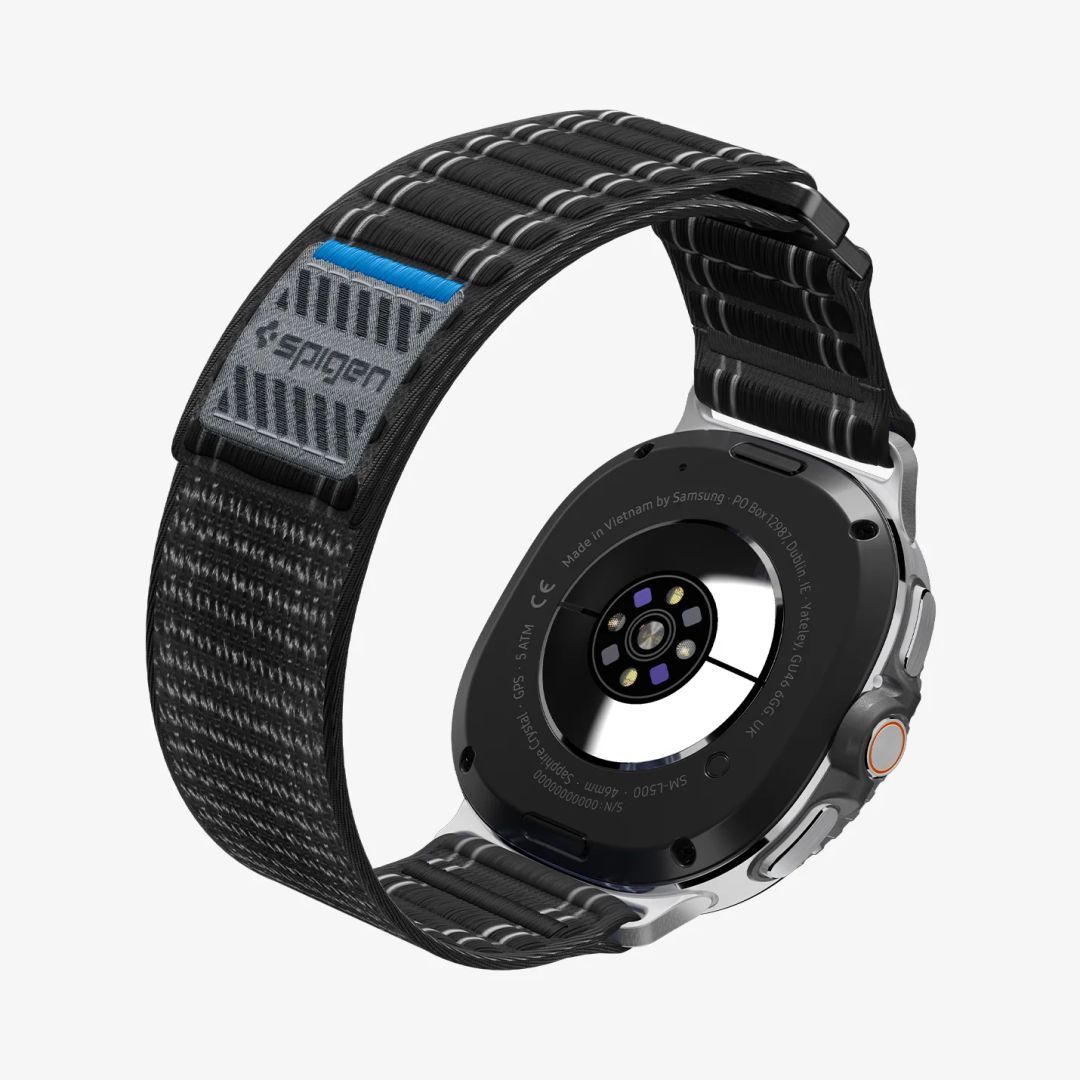 Spigen Fabric Band for Samsung Galaxy Watch 8 46mm/44mm/40mm Black Spigen Fabric Band for Samsung Galaxy Watch 8 46mm/44mm/40mm Black