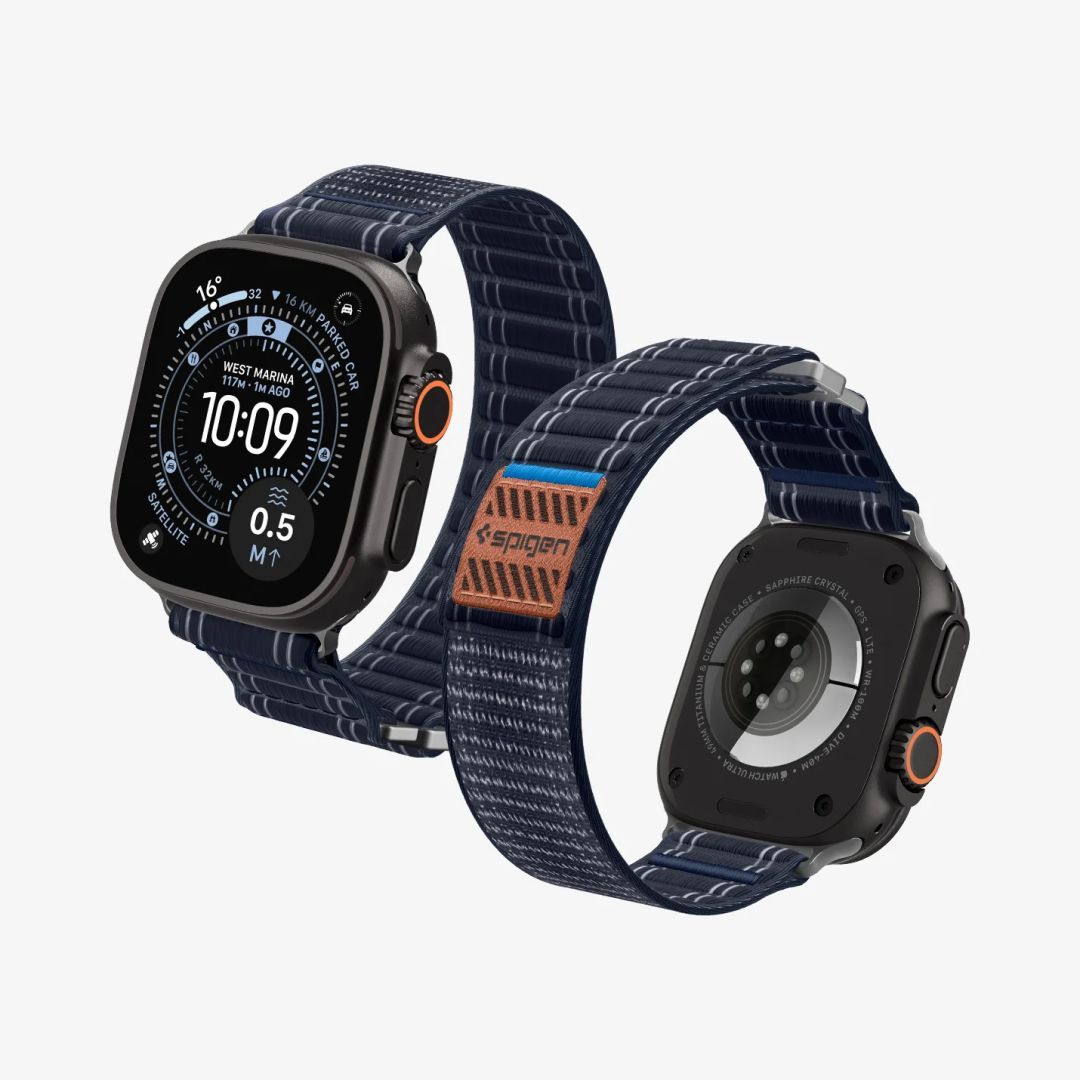 Spigen Fabric Band for Apple Watch 49mm/46mm/45mm/44mm Navy Spigen Fabric Band for Apple Watch 49mm/46mm/45mm/44mm Navy