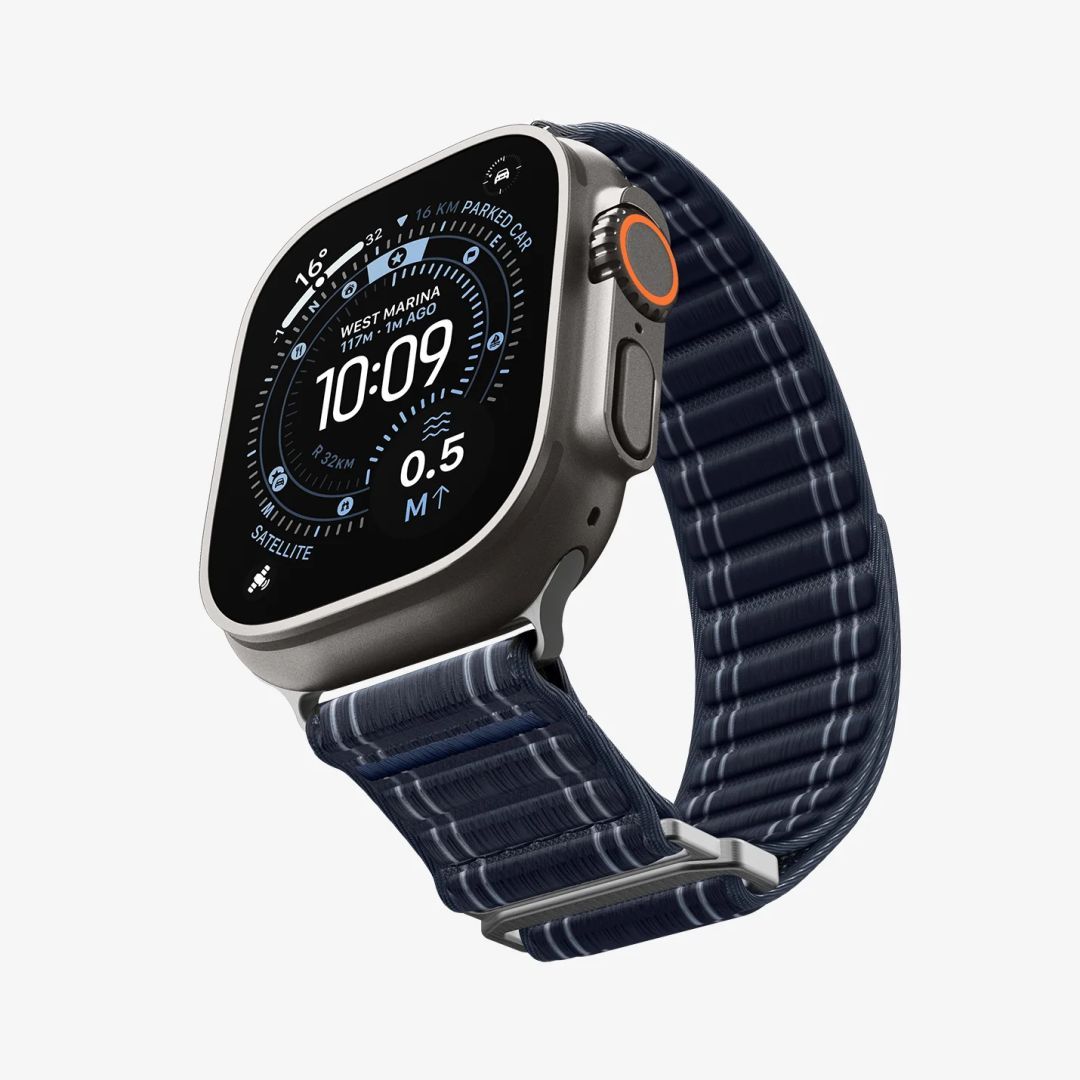 Spigen Fabric Band for Apple Watch 49mm/46mm/45mm/44mm Navy Spigen Fabric Band for Apple Watch 49mm/46mm/45mm/44mm Navy