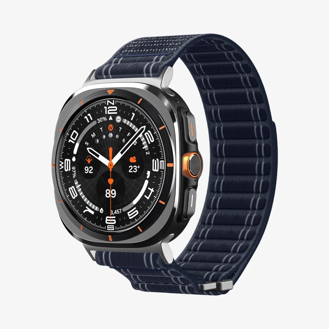 Spigen Fabric Band for Samsung Galaxy Watch Ultra 47mm Navy