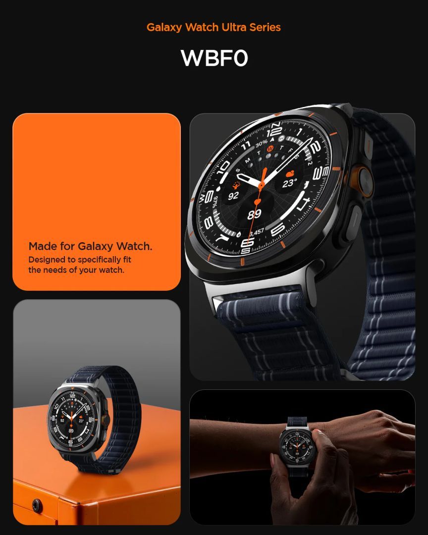 Spigen Fabric Band for Samsung Galaxy Watch Ultra 47mm Navy