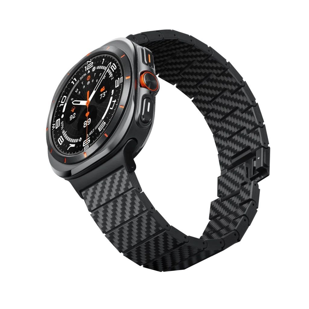 Pitaka Carbon fiber strap for Galaxy Watch Ultra Black Pitaka Carbon fiber strap for Galaxy Watch Ultra Black