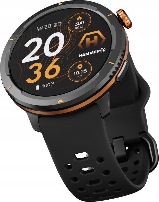 MyPhone HAMMER Watch 2 Lite Black/Orange MyPhone HAMMER Watch 2 Lite Black/Orange