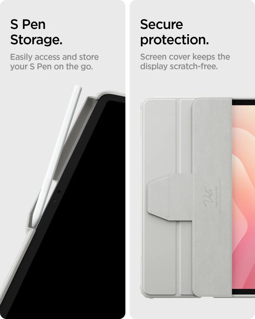 Spigen Ultra Hybrid Pro for Samsung Galaxy Tab S11 Ultra Gray