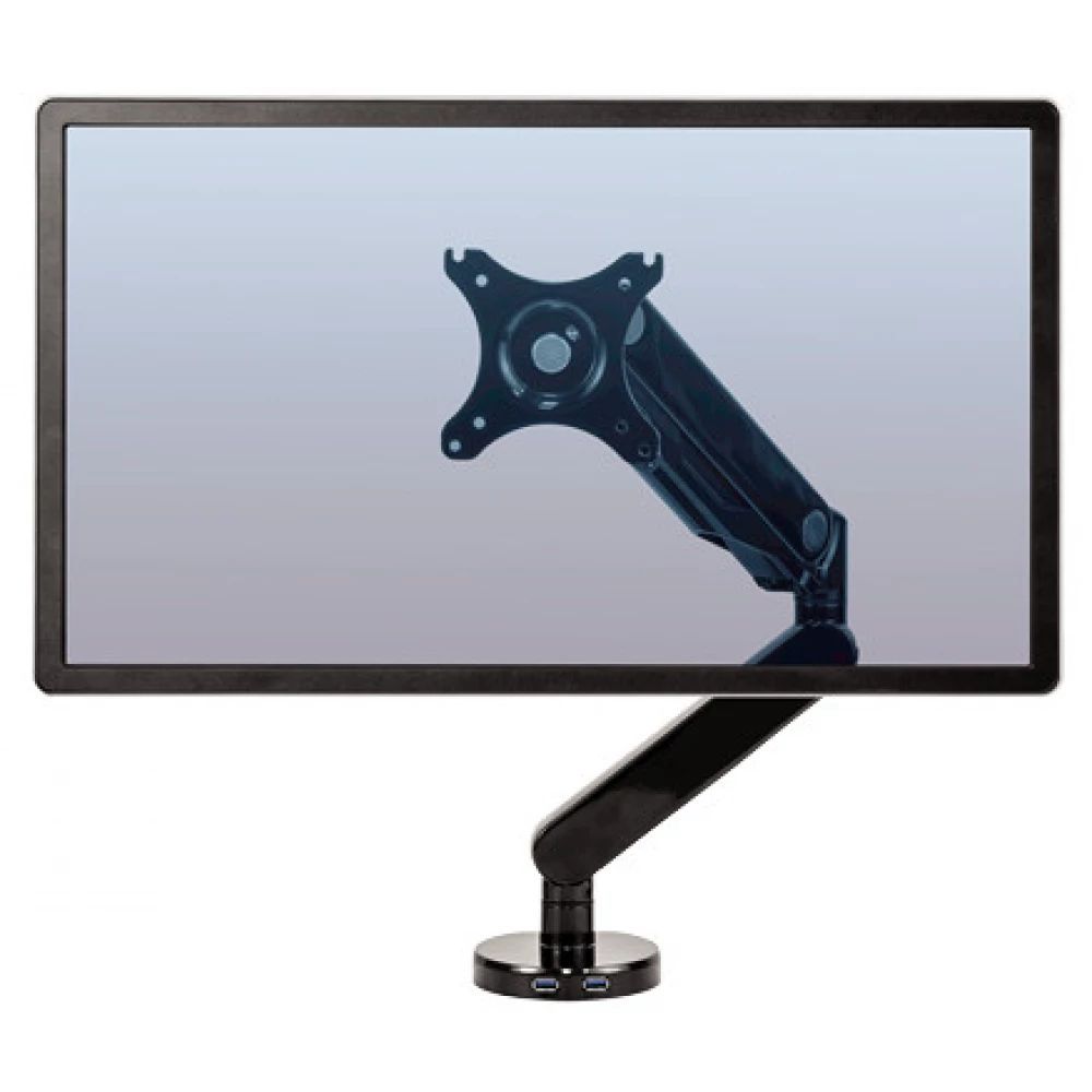 Fellowes Platinum Series Single Monitor Arm 30" Black Fellowes Platinum Series Single Monitor Arm 30" Black