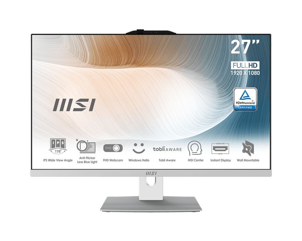 Msi Modern AM272P 12M AiO White Msi Modern AM272P 12M AiO White
