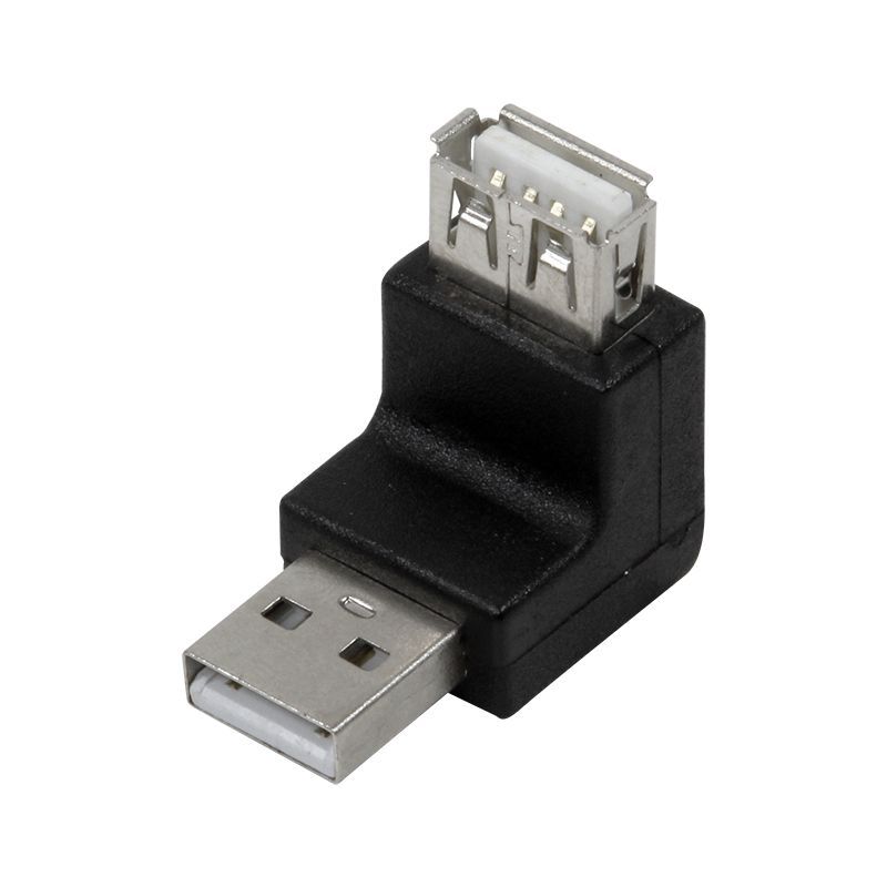 Logilink AU0027 USB2.0 A/M to USB-A/F 270° angled adapter Black Logilink AU0027 USB2.0 A/M to USB-A/F 270° angled adapter Black