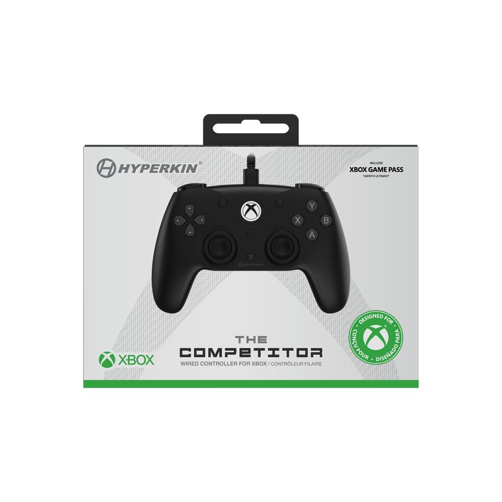 HYPERKIN Competitor Wired Gamepad Black